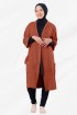 Handuk Kimono (Coklat)