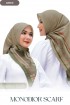 Hijab Monodior Scraft - Green