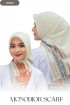 Hijab Monodior Scraft - Cream