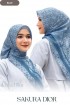 Hijab Sakura Dior - Blue