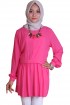 Blus Syafira - Shoking Pink
