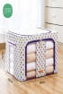 Storage Rangka Besi Motif Polkadot (F)