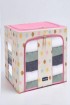 Storage Rangka Besi Beruang - Pink (DROPSHIP)