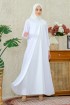 Alivia Gamis AG01 - White (XXL)