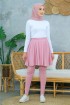 Alivia Legging Rok 01 (ALR 01) - Dusty Pink (ALL SIZE)