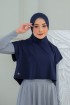 Alivia Hijab 01 - Navy (BIG SIZE)