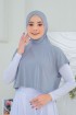 Alivia Hijab 01 - Silver (ALL SIZE)
