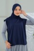 Alivia Hijab 02 - Navy (BIG SIZE)