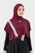 Alivia Hijab 04 - Maroon (ALL SIZE)