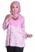 Blus Laura Flo - Grape (S-M)