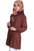 Blus Syafira - Brown
