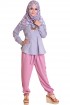 SheSha Joger Wolvis - Dusty Pink