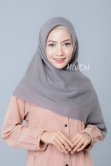 Hijab Voal Arabian - Dark Grey