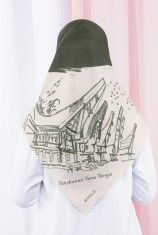 Hijab Segiempat Specta - Tongkonan Toraja