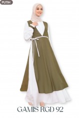Rauna Gamis RGD 92 - Putih (M)