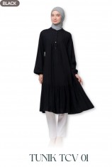 Rauna Tunik TCV01 - Black (S)