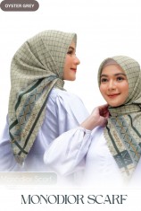 Hijab Monodior Scraft - Oyster