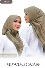Hijab Monodior Scraft - Green
