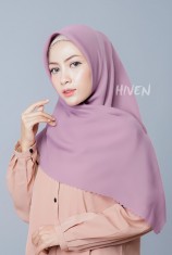 Hijab Voal Arabian - Plum