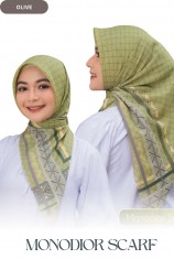 Hijab Monodior Scraft - Olive