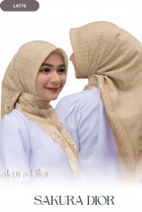 Hijab Sakura Dior - Latte