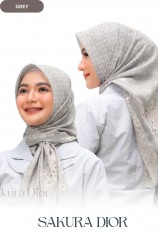Hijab Sakura Dior - Grey