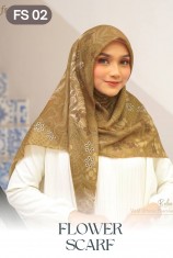 Rauna Hijab Voal Flower - 02