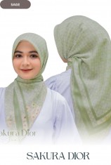 Hijab Sakura Dior - Sage