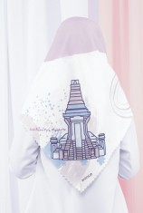 Hijab Segiempat Specta - Candi Bajang Mojokerto
