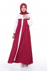 Gamis Zilova GZ203 - Maroon (XXL-XXXL)