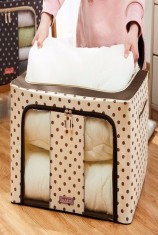 Storage Rangka Besi Motif Polkadot (C)