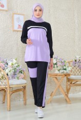 Sportwear Oneset Alivia SOA 02 - Black Lilac (XL)