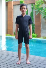 Alivia Swimwear AS Boy 01 - Black (XS)