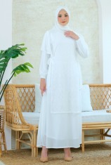 Alivia Gamis AG02 - Broken White (XL)