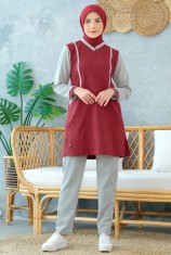Sportwear Oneset Alivia SOA 04 - Maroon (XL)