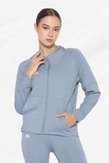 ALIVIA FIT JACKET 02/ AFJ 02 - Grey Blue (M)