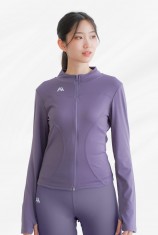 ALIVIA FIT JACKET 01/ AFJ 01 - Lavender (L)