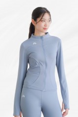 ALIVIA FIT JACKET 01/ AFJ 01 - Grey Blue (M)