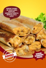 Kebab SP Frozen - Kambing Pedas (Jumbo)