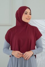 Alivia Hijab 01 - Maroon (ALL SIZE)