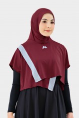 Alivia Hijab 04 - Maroon (ALL SIZE)