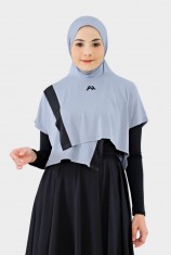 Alivia Hijab 04 - Grey (ALL SIZE)