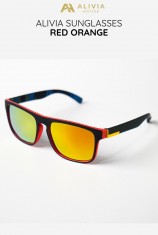 Kacamata Polarized - Red Orange
