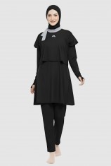 Alivia Swimwear AS16 - Full Black (XXXL)