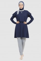 Alivia Swimwear AS16 - Navy (XXXL)