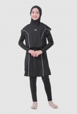 Alivia Swimwear AS14 - Black (XXS)