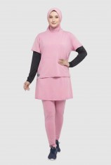Sportwear Oneset Alivia SOA 06 - Dusty Pink (Big Size)