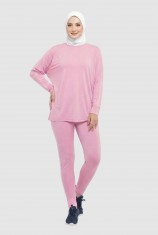 Sportwear Oneset Alivia SOA 07 - Dusty Pink (ALL SIZE)