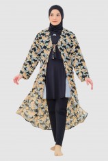 Alivia Outer Swim 02 - Black (BIG SIZE)