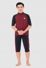 Alivia Swimwear Men 02 - Maroon (XXS)